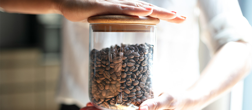wie man Kaffee aufbewahrt