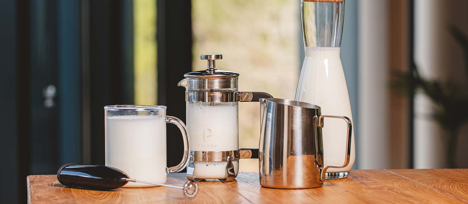 Mousseur à lait - Cappuccino et préparations à base de lait