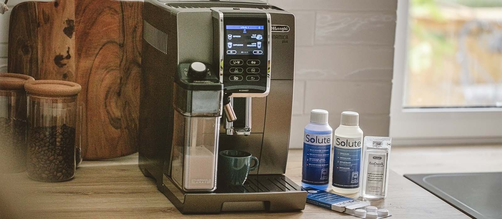 Pastilles nettoyantes & détartrants pour machines à café à grain