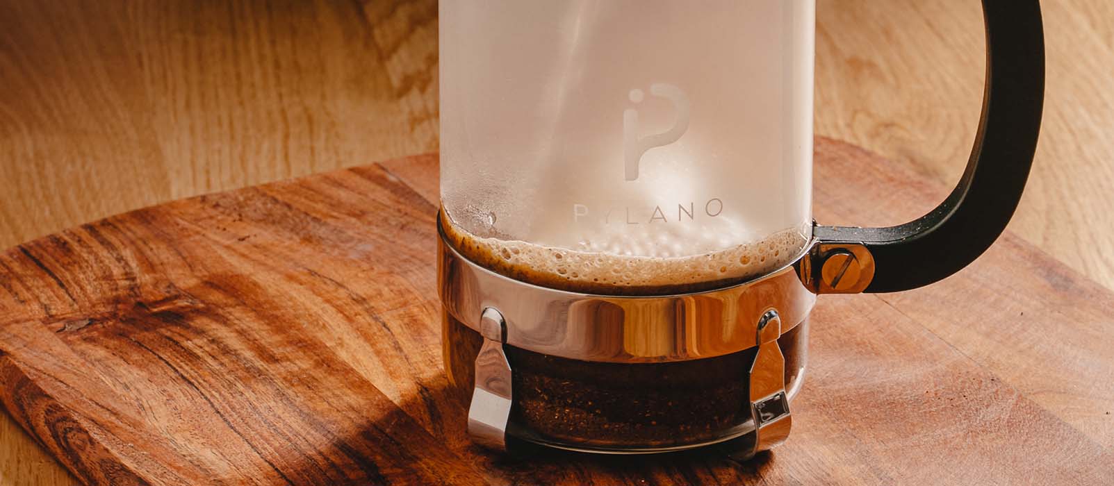 Cafetière a Piston en Inox pour thé et café sans électricité