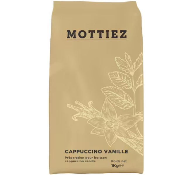 mottiez café soluble cappuccino vanille