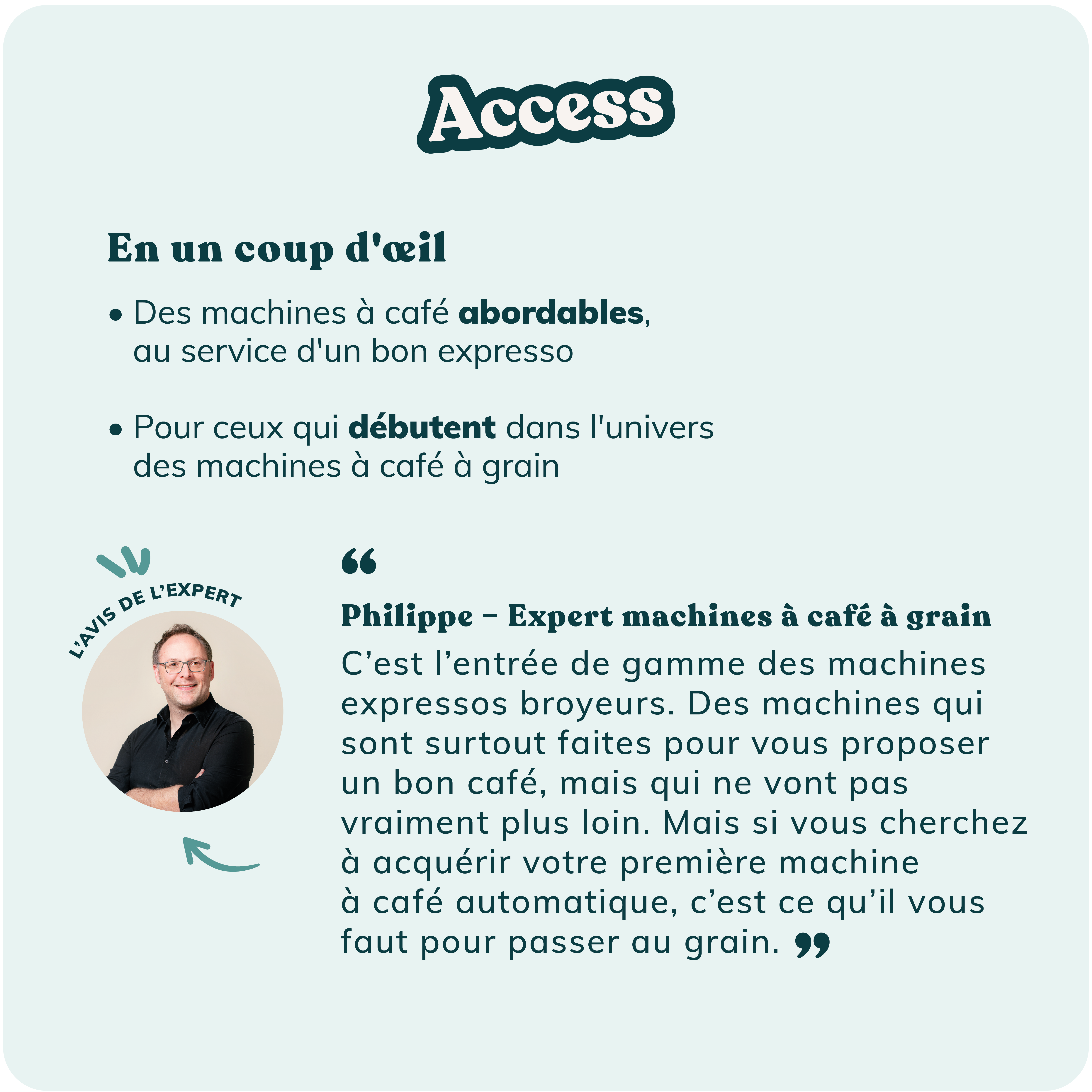 meilleure machine access