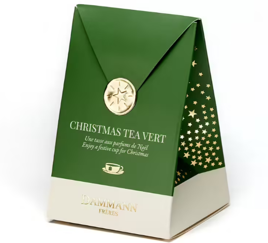 christmas tea vert dammann