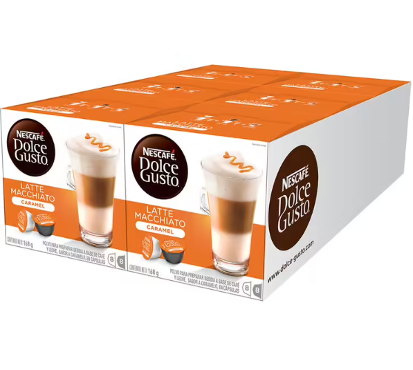 capsules Latte Macchiato Caramel compatibles