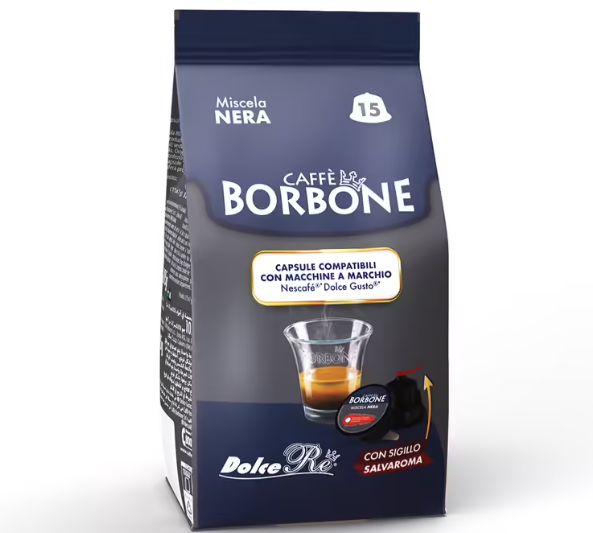 15 capsules Miscela Nera - Dolce Gusto® - CAFFE BORBONE