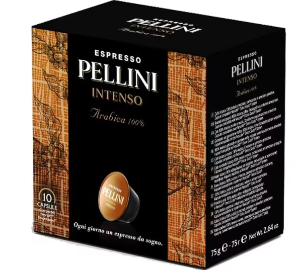 10 Capsules Intenso pour Nescafe® Dolce Gusto® - PELLINI