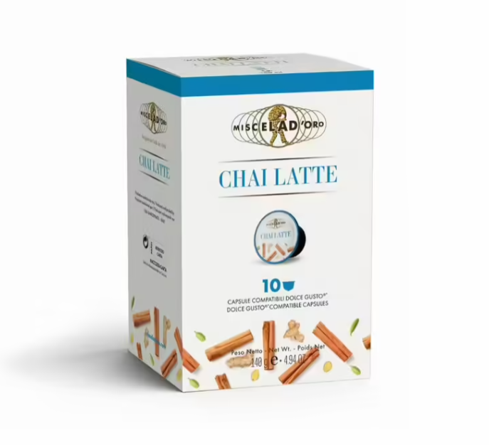 10 Capsules compatibles Dolce Gusto - Chai Latte - MISCELA D'ORO