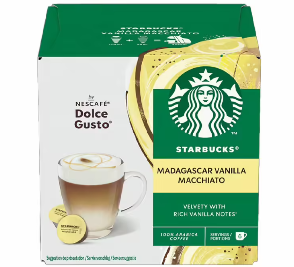 12 capsules - Vanillia Macchiato - STARBUCKS DOLCE GUSTO®