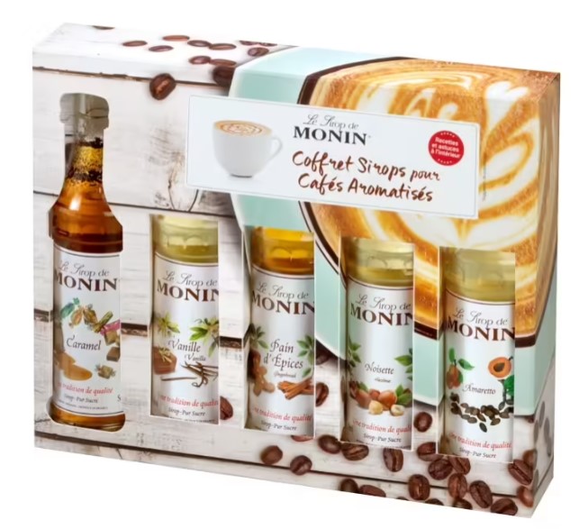 coffret monin aromatise