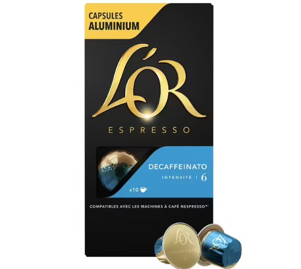 10 capsules L'Or Decaffeinato compatibles Nespresso® - L'OR ESPRESSO