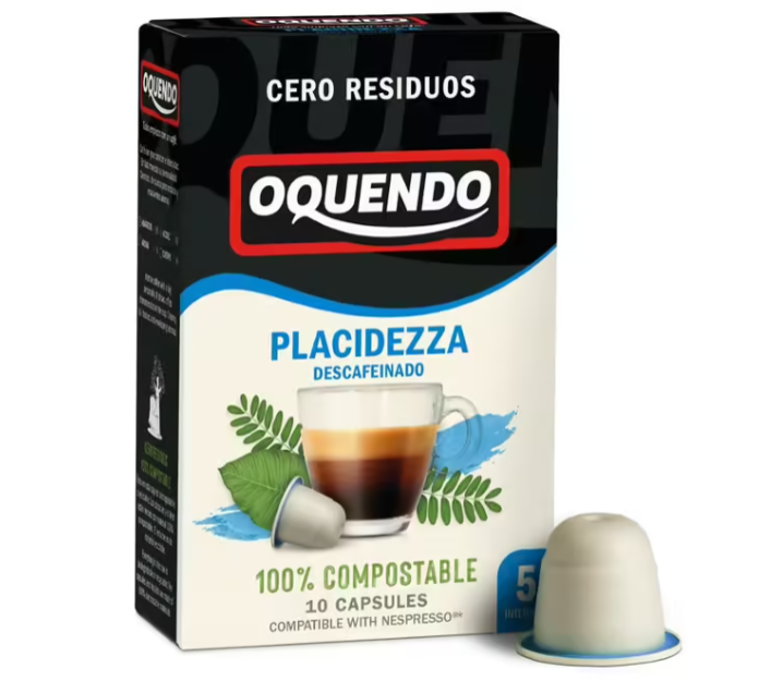 Café en capsules - Placidezza descafeinado - Oquendo